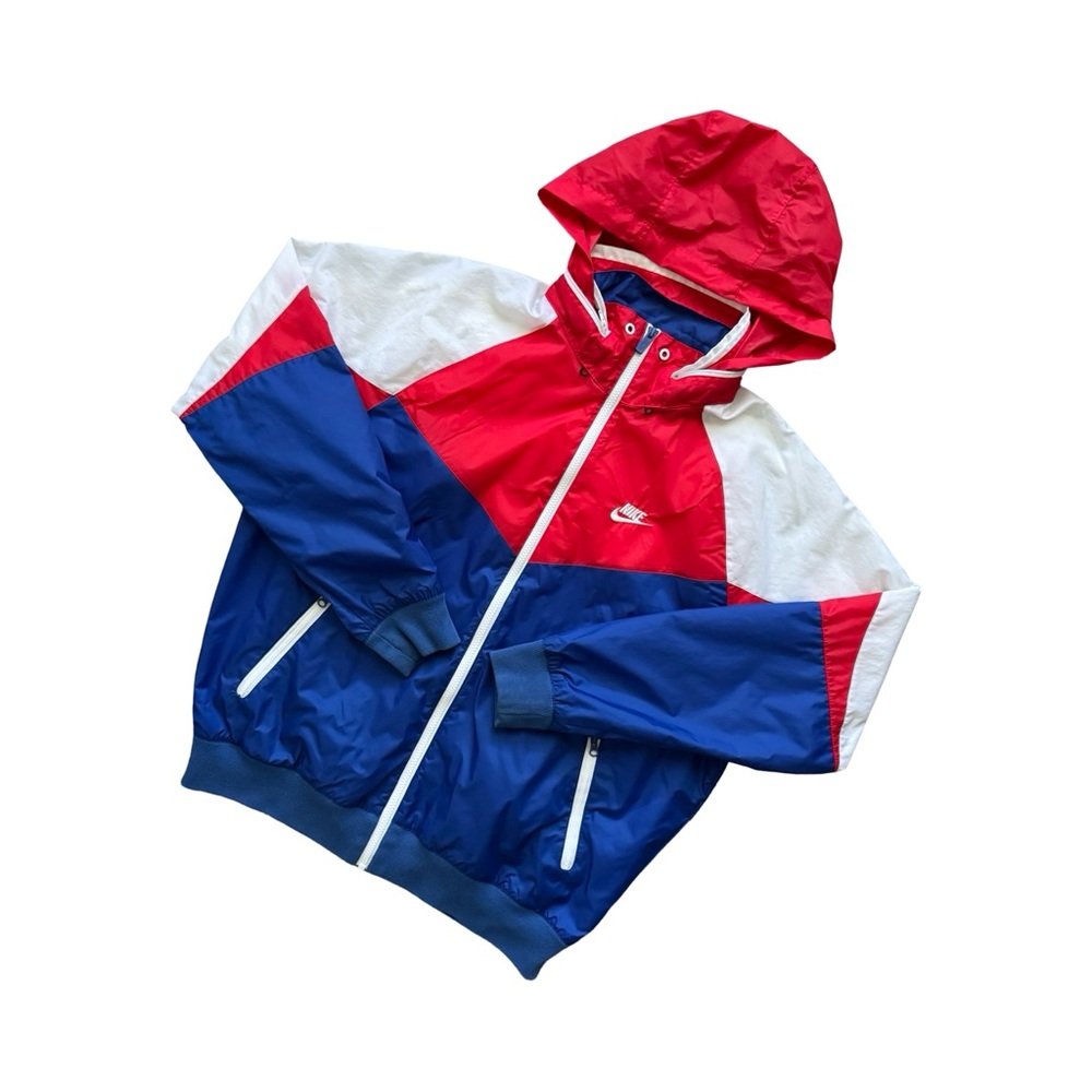 Retro Nike Colour Block Windbreaker